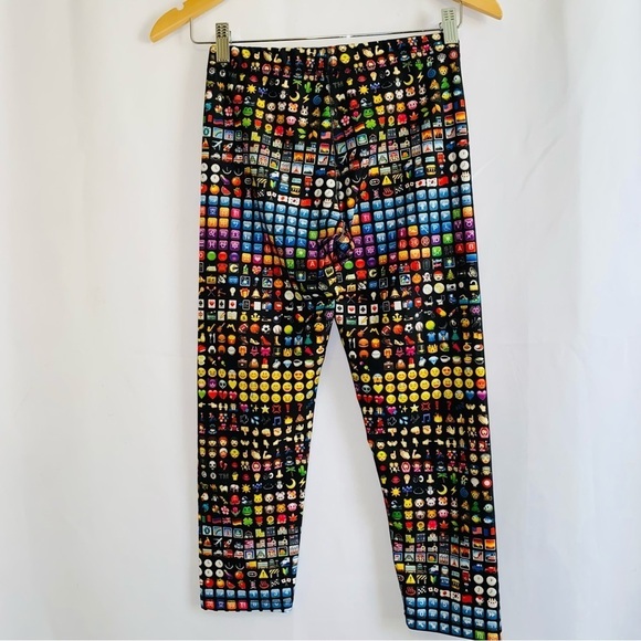 Zara Terez Emoji Hi-Shine Leggings Size Medium - Picture 8 of 16